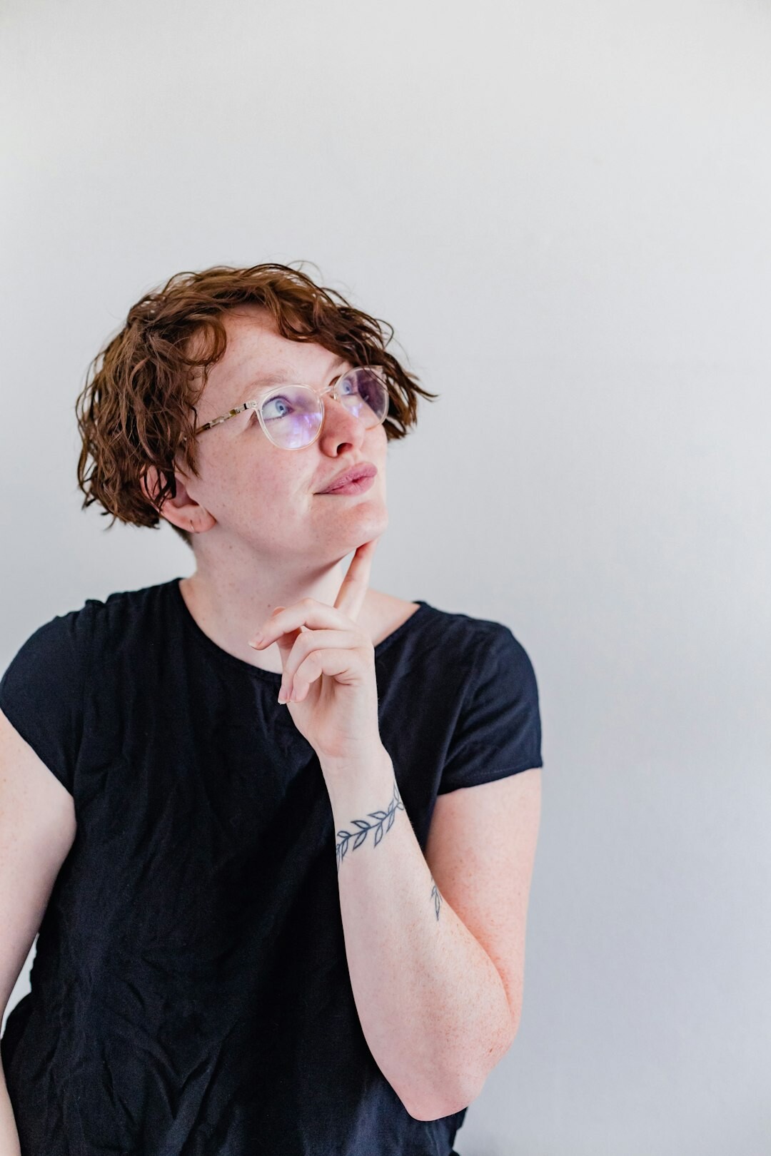 young person thinking about trends